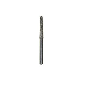 Quala Single-Use Diamond Bur, Round End Taper, Fine Grit, FG #856-018, 25/Pkg