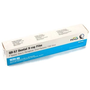 Quala D-Speed #2 Double Film, Intraoral X-Ray Film, Pack of 130