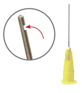 Advance Probe Irrigating Tips, 27 Gauge, Yellow, Pack of 100