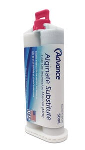 Advance Alginate Substitute Fast Set Mint 50mL Cartridges, Pkg/8