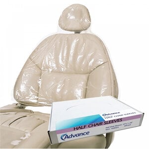 Advance™ Half Chair Covers, 27.5" x 24", Box of 225