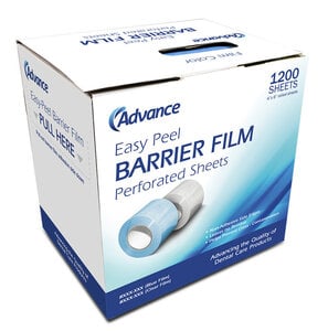 Advance™ 4" x 6" Universal Barrier Cover Film, Clear, Roll of 1200