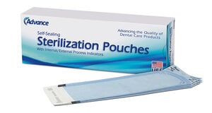 Advance™ Self-Sealing Autoclave Pouches, 3.5" x 9", Box of 500