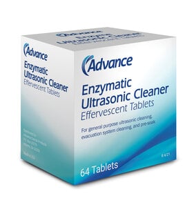 Advance Enzymatic Ultrasonic Cleaning Tablets, 64 Tablets per Box