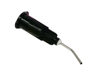 Advance Pre-Bent Dispensing Tips, 20 Gauge, Black, Bag of 100