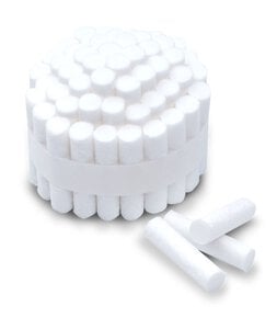 Advance BASIC Cotton Rolls #2 Medium, 1.5" x 3/8", Nonsterile, 2000/Pkg