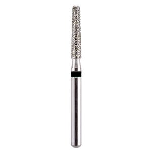 Advance™ Disposable Diamonds FG Short Flat End Taper 847KRS-020 Super Coarse #0818.8C, Pkg/25
