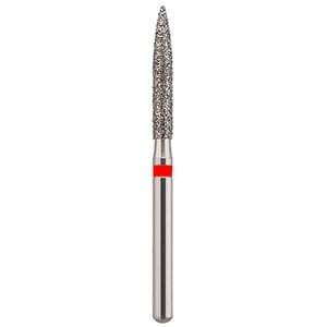 Advance Disposable Diamonds FG Flame 863-012 Fine #1512.10F, Sterile, Pack of 25