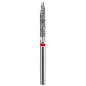 Advance Disposable Diamonds FG Short Flame 863S-012 Fine #1512.10F, Sterile, Pack of 25