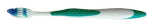Advance Premium Adult Compact Power Tip Toothbrush, Triple Action Sport Grip, 32 Tuft, Assorted Colors, 72/Box