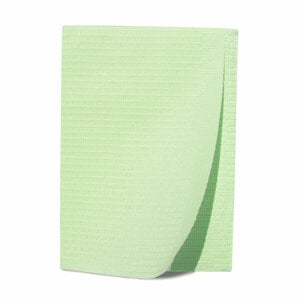 Advance Basic Econoback 3-Ply Towels, 13in x 18in, Green, Case/500