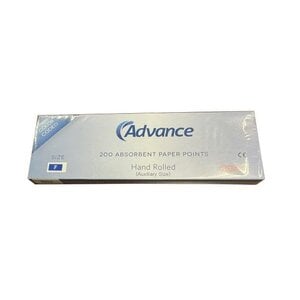 Advance Absorbent Paper Points, Fine, Cell Pack, 200/Box