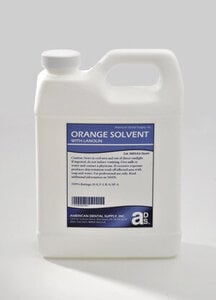 American Dental Supply Orange Solvent with Lanolin, 32 oz (1 Quart) Bottle