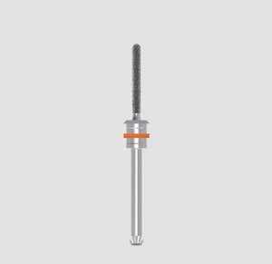 Ceramill Roto RFID 6mm Shank Grinding Bur, Orange, 2.0mm Head Diameter, Each