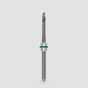 Ceramill Roto RFID 3mm Shaft Milling Tool, Green, PMMA/Wax, 2.5mm Head Diameter, Each