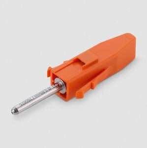 Ceramill Diamond RFID Milling Tool, 3mm Shank, 0.6mm Diameter, Orange, Each