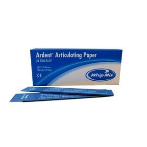 Whip Mix Articulating Paper, XX-Thin, Blue
