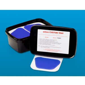 Astron Dental LC Custom Tray Material, Light Cure Blue, 100/Package
