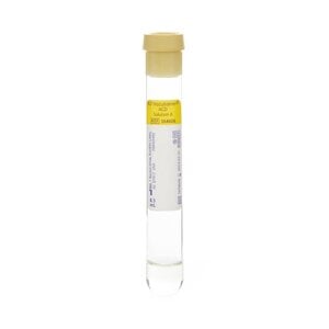BD Vacutainer ACD Solution A Venous Blood Collection Tube, Glass, 16x100mm, 8.5mL, Yellow, Conventional Closure, 100/Box