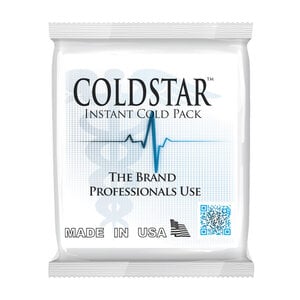 ColdStar Disposable Instant Cold Pack, 5" x 7", Case of 16