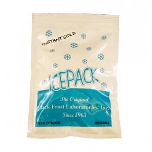 ColdStar Reusable Instant Cold Pack, Junior, 5" x 7", One-Side Insulated, 24/Case, 020204