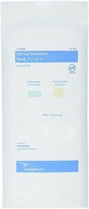 Cardinal Health Self-Seal Autoclave Bags, 3.5" x 8", Pack of 200