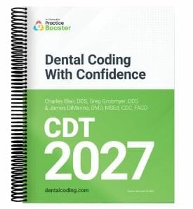 Dental Coding With Confidence 2027 Edition, Spiral-Bound Softcover, 8.5"W x 11"H