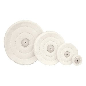 Buffalo Dental Muslin Buff, 2" x 30 Ply, Center, For Tapered Chuck, 01KP4NTXG3BX6B5NYZ994THHN6