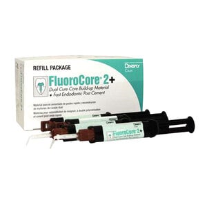 FluoroCore 2+ Dual Cure Core Build-Up Material Automix Refill, Blue, DC