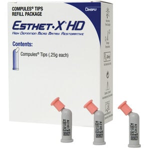 Esthet•X HD Micro Matrix Restorative, Compule Tip, A2 Body Shade, 0.25 g, Pack of 20