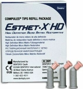 Esthet•X HD Micro Matrix Restorative, Compule Tip, A3 Body, 0.25 g, Pack of 20