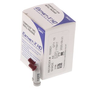 Esthet•X HD Micro Matrix Restorative, Compule Tip, A4 Body Shade, 0.25 g, Pack of 10