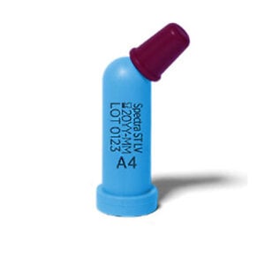 TPH Spectra ST Light-Cured Composite Refill, Low Viscosity, Shade A4, 0.25g Compules Tips, Pack of 20