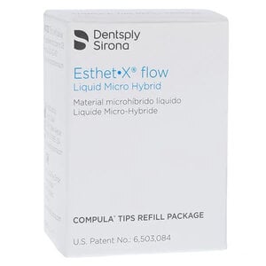 Esthet•X® Flow Liquid Micro Hybrid Restorative Compula® Tips, 0.25g, Shade BW