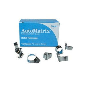 Dentsply Sirona AutoMatrix Bands Narrow Regular Refill, Pack of 72