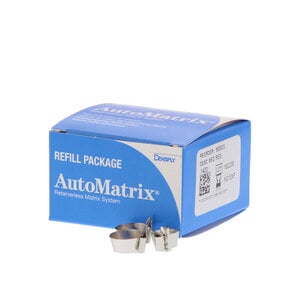 Dentsply Sirona Caulk AutoMatrix Bands, Medium Regular, Refill Pack of 72