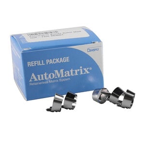 Dentsply Sirona Caulk AutoMatrix Bands, Wide, Regular, Refill Pack of 72