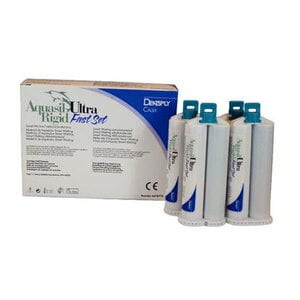 Aquasil Ultra+ Rigid Fast Set VPS Impression Material Refill, 50 mL Cartridges, Pack of 4