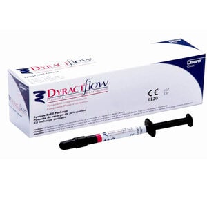 Dyract Flow Compomer Flowable Restorative Syringe Refill, Shade A2, 1.3 g, #685611