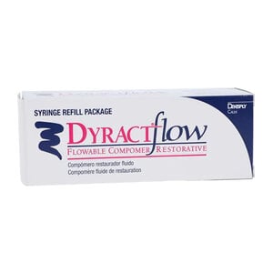 Dyract Flow Compomer Refill Syringe, Shade A4, 1.3g, #685616