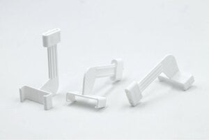 Cliktech V-Series BiteBlock Horizontal Bitewing Film Holder, Size 2, White, 3/Pkg