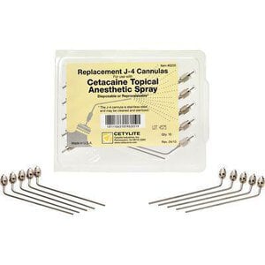 Cetylite J4 Jetco Cannulas, 4 inch, 10/Pkg