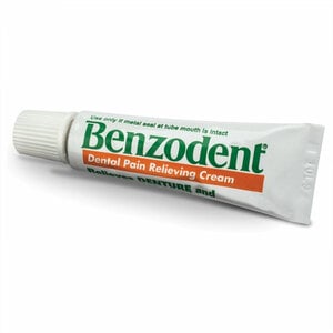 Benzodent Analgesic Ointment, 0.25 oz Tube, Case of 24