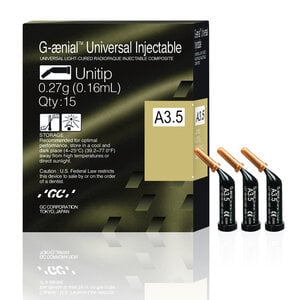 GC G-aenial Universal Injectable Unitip A3.5, 0.27g, 15/Bx, #012351