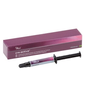 Pala cre-active Light Cure Indirect Restorative, Gingiva Light Pink, 3 gm Syringe Refill