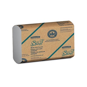 Kleenex Multifold Paper Towels, White, 9.2" x 9.4", 150 Sheets/Pack, 16 Packs/Case (2400 Total), Kimberly-Clark Professional 1890