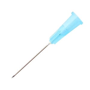 BD Luer-Lok Needle, 25 Gauge x 1 Inch, Regular Bevel, Non-Sterile, Box of 100