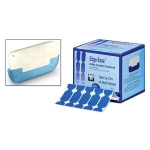 Crosstex Edge-Ease X-Ray Cushion, Large, Blue, Size 2, 300/Box, BWEEB