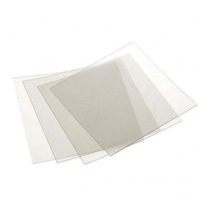 Keystone Coping Material, Cloudy Polypropylene Sheets, 5" x 5" (127x127mm), 0.020" (0.50mm) Thick, Package of 25