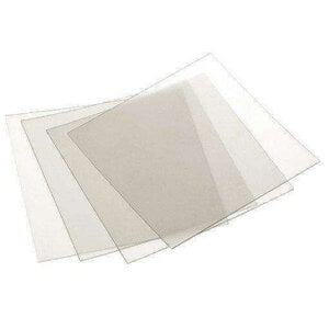 Keystone Coping Material, Cloudy Polypropylene Sheets, 5" x 5" (127x127mm), 0.030" (0.75mm) Thickness, Pkg/25